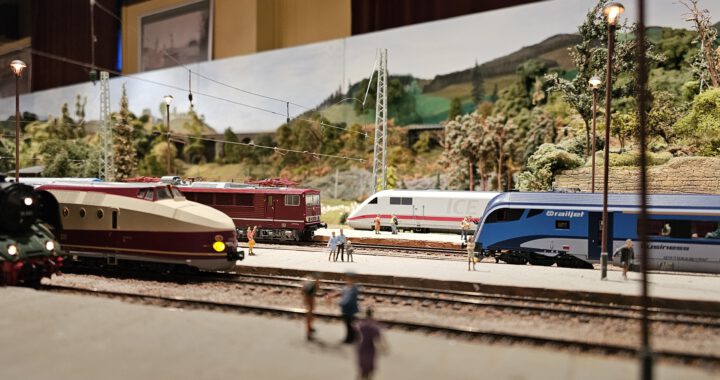 Internationaler Zugverkehr zum Jubiläum in Zschopau